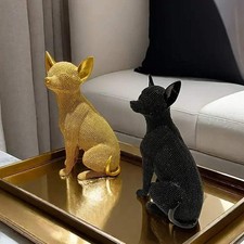 Statue chihuahua artisanale d'occasion  Douvrin