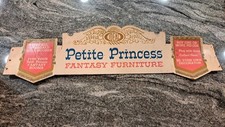 Placa da década de 1960 Petite Princess iluminada loja placa de exibição apenas 32" comprar usado  Enviando para Brazil