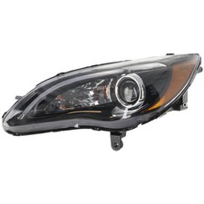 Farol para 2011-2014 Chrysler 200 carcaça preta esquerda com inserção cromada comprar usado  Enviando para Brazil