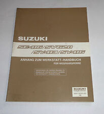 Shop manual suzuki d'occasion  Expédié en Belgium