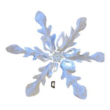 Glittery lightup snowflake d'occasion  Expédié en Belgium