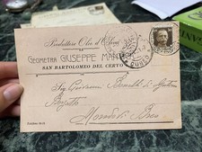 Cartolina pubblicitaria geomet usato  Beinasco