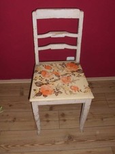 Alter küchenstuhl weiß gebraucht kaufen  Delitzsch