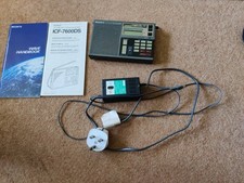Sony icf 7600ds for sale  HEXHAM