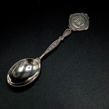 Antique silver teaspoon for sale  FLEET