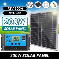 Kit de painel solar 200W carregador de bateria 12V controlador 100A trailer trailer van campista comprar usado Kit de painel solar 200W carregador de bateria 12V controlador 100A trailer trailer van campista comprar usado  Enviando para Brazil