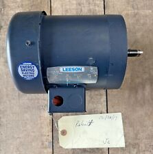 Motor elétrico reconstruído Leeson C6T17FK5E 3/4HP 110916.00 0.75hp 1725rpm 3ø TEFC, usado comprar usado  Enviando para Brazil