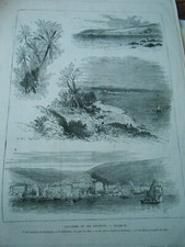 Gravure 1876 san d'occasion  La Verpillière
