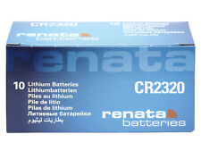 10 x Renata CR2320 3V Pila Batteria Cell Coin replace CR BR DL ECR KCR ML 2320, używany na sprzedaż  Wysyłka do Poland