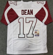 Usado, Camisa autografada assinada HORN LAKE EAGLES NAKOBE DEAN JSA CERTIFICADO DE AUTENTICIDADE comprar usado  Enviando para Brazil