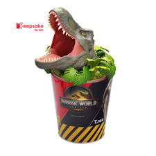 Balde de pipoca com a pipoca Jurassic World T-Rex exclusiva GSC comprar usado  Enviando para Brazil
