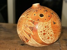 Modern signed carved for sale  Marietta