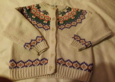 Girls cardigan age for sale  BASINGSTOKE