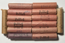14 rolos Lincoln Memorial centavos embrulho de papel original comprar usado  Enviando para Brazil