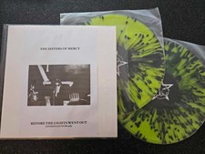 THE SISTER OF MERCY BAND VINIL ULTRA RARO AMARELO/VERDE SPLATTER 2LP comprar usado  Enviando para Brazil