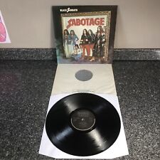 LP VINYL BLACK SABBATH ALBUM SABOTAGE 9119 001 UK 1ST PRESS 1975 MISPRINT EX-/EX comprar usado  Enviando para Brazil