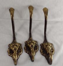 solid brass coat hooks for sale  ILFORD