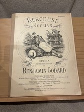 Benjamin godard berceuse d'occasion  Rennes