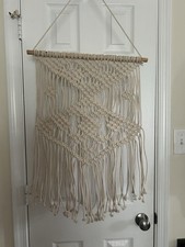 White macrame wall for sale  King William