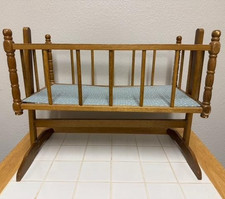 baby crib wooden swinging for sale  Black Eagle