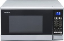 Sharp R670S 2w1 kuchenka mikrofalowa srebrna z grillem 20L 800W automatyczne programy timer na sprzedaż  Wysyłka do Poland