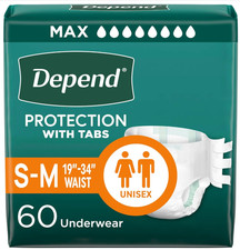 Depend incontinence protection for sale  Nixa