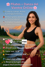 Taller Danza Vientre con Pilates Introducción Ballet Pilates Curso, usado comprar usado  Enviando para Brazil