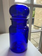 Vintage cobalt blue for sale  LONDON