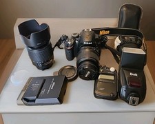 Pacote Nikon D3200 - SLR Digital 24.2 MP 18-55 E 55-200  comprar usado Pacote Nikon D3200 - SLR Digital 24.2 MP 18-55 E 55-200  comprar usado  Enviando para Brazil