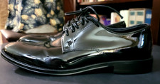 Men black patent for sale  Coldspring