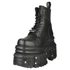 Nowa spódnica M-mili083cct-c4 Unisex Platformowe buty w kolorze czarnym - 3 UK na sprzedaż  Wysyłka do Poland