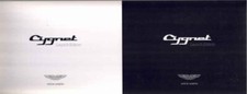Catalogue Brochure Aston Martin Cygnet Launch Edition 01/2011 Grande Bretagne UK comprar usado  Enviando para Brazil