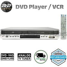 Reproductor combinado de DVD VCR VCR VHS estéreo de alta fidelidad escaneo progresivo segunda mano  Embacar hacia Mexico