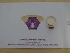 Juwelo sambia amethyst gebraucht kaufen  Neuhofen
