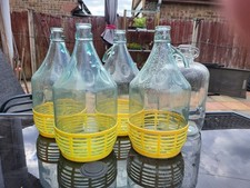Litre glass demijohns for sale  DERBY