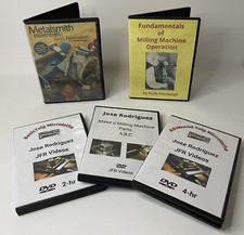 Lathe & Milling Mastery 5 Courses 8 DVD Advanced Metalworking & Machine Building segunda mano  Embacar hacia Mexico