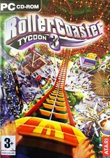 Roller Coaster Tycoon 3 PC janela CD-ROM parque temático sim action8716051024699Atari comprar usado  Enviando para Brazil