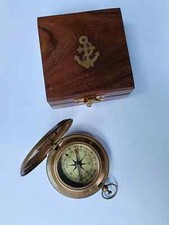 Antique brass compas d'occasion  Expédié en Belgium