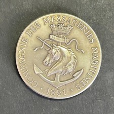 Médaille argent compagnie d'occasion  Le Coteau