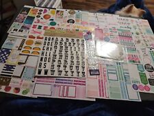 Adesivos decorativos de papelaria faça você mesmo arte scrapbooking diário caderno lote 12, usado comprar usado  Enviando para Brazil