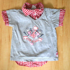 Shirt bluse rot gebraucht kaufen  Deutschland