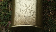 Vase allemand gravé d'occasion  Péronne
