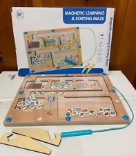 Magnetic wooden learning for sale  Wadesboro
