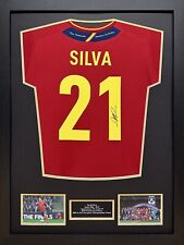 Framed david silva for sale  MANCHESTER