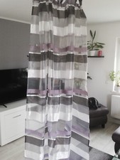 Schalgardinen lila grau gebraucht kaufen  Kamenz