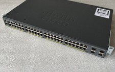 Switch de Rede Gigabit Cisco WS-C2960X-48TS-L PoE+ 48 Portas comprar usado  Enviando para Brazil