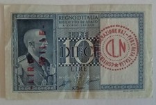 Banconota partigiana cln usato Banconota partigiana cln usato  Porto Viro