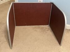 Vintage Best-Rite 24X20 pol. Painel divisor modular, tecido vermelho forro prata em excelente estado usado comprar usado  Enviando para Brazil