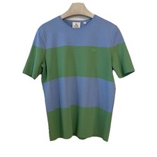 Suéter feminino Lacoste Live listrado malha color block tamanho 40 azul verde AF2925, usado comprar usado  Enviando para Brazil