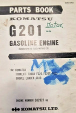 Komatsu ersatzteilbuch g201 gebraucht kaufen  Kupferzell